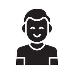 Personality Vector Icon which can easily modify or edit