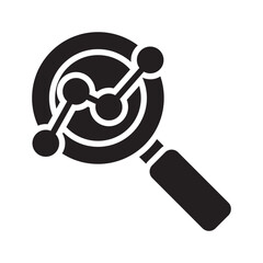 Predictive analytics Vector Icon which can easily modify or edit