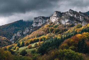 Obraz premium autumn in the mountains