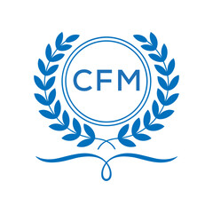 Royal Shield Logo with Wings and Crown – CFM Elite Security or Premium Brand Identity Design
