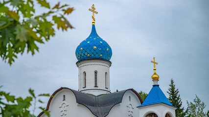 Orthodox Men's courtyard of the St. Elisabeth Monastery, Minsk, Belarus