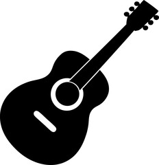  Guitar line art icon vector illustration