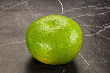 Green ripe fruit sweetie citrus
