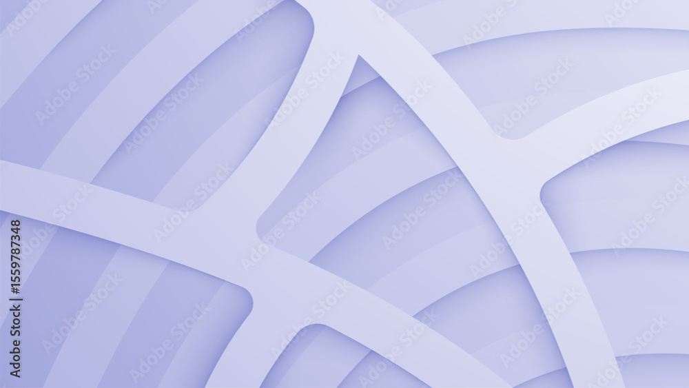 Poster abstract blue wave background with smooth lines and futuristic design