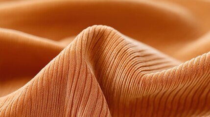 Soft Orange Textile Fabric Texture for Design