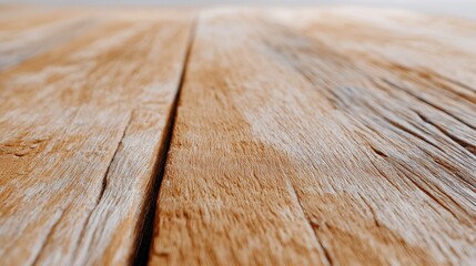 Close-Up of Natural Wooden Plank Texture