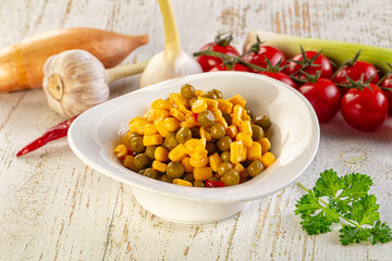 Mexican vegetable mix - corn, pepper and peas