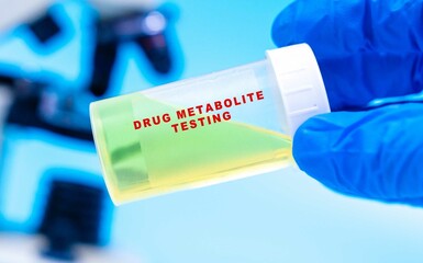 Identifies specific metabolites of drugs to determine recent