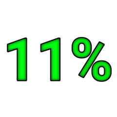 11% percent discount