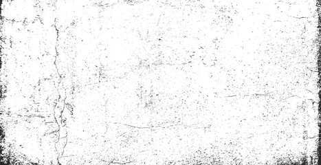 Texture of old surface on black background with white scratches. Worn, torn, weathered effect. Distressed black texture.Vector illustration, EPS 10.