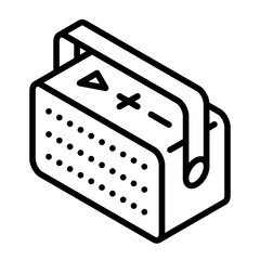 Portable Speaker Icon