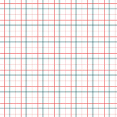 Red and Blue Plaid Texture
