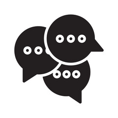 Communication Vector Icon which can easily modify or edit