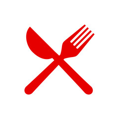 Spoon and fork icon. Catering icon set. restaurants, canteens, cafes.