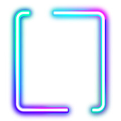 Neon Frame Border