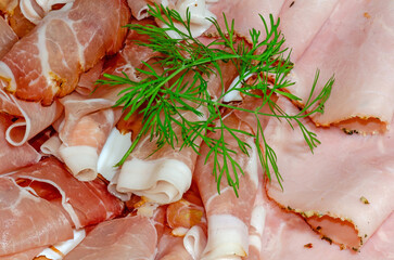 Schinkenplatte