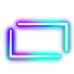 Neon Frame Border