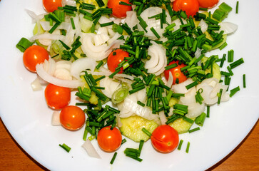 Gartenkräutersalat