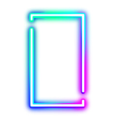 Neon Frame Border