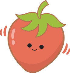 Strawberry illustration.