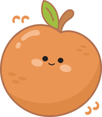 Orange illustration.