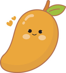 Mango illustration.