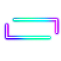 Neon Frame Border