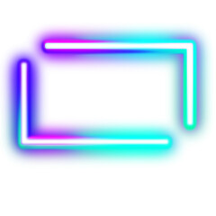 Neon Frame Border