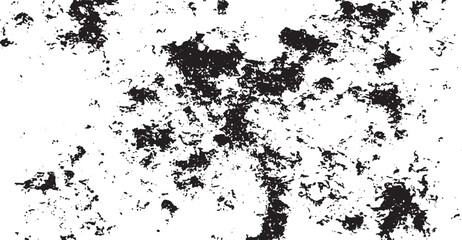 Detailed black splatters form an abstract grunge texture against a stark white background, creating a striking contrast with organic, chaotic shapes scattered across the canvas for unique backgrounds