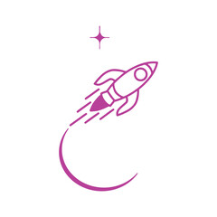 Make a Professional Rocket Vector Art