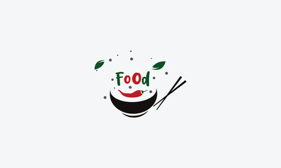Vector food design with fully editable high quality