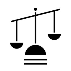 Scales of Justice icon Design