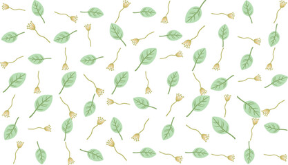 Tropical seamless pattern featuring hibiscus blooms and monstera foliage. Ideal for textile prints, wallpapers, wrapping paper,