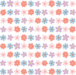 Tropical seamless pattern featuring hibiscus blooms and monstera foliage. Ideal for textile prints, wallpapers, wrapping paper,