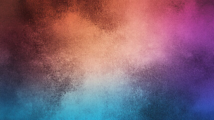 Obraz premium Vibrant Abstract Gradient Background with Orange, Pink, Purple, and Blue. Textured Color Blend