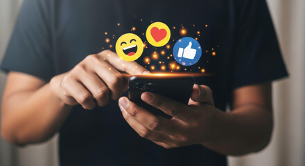 Social media marketing engagement strategy content creation like share comment follow connection network online