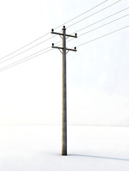 high voltage power line