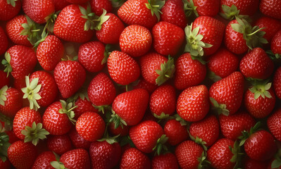 고화질 딸기 배경