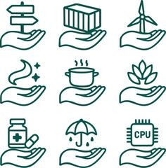 Hands of Purpose – Icons of Sectoral Innovation and Everyday Impact