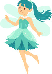 Fairy Girl Flying

