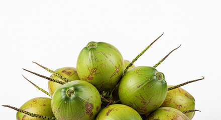 Fresh Green Coconut Cluster – Smooth, Sturdy & Naturally Tropical Tree Fruit