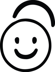 Unlocked Smiley Icon – Symbol of Freedom and Joy