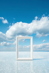 Fototapeta premium window and sky