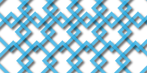Seamless abstract blue metal background with a geometric line pattern for modern textile design