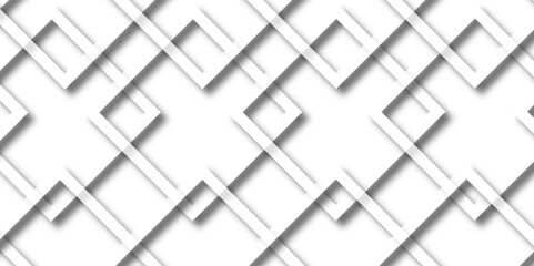 Abstract metal grid pattern with geometric cube shapes for a seamless 3D industrial design wallpaper