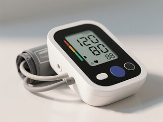 Digital Blood Pressure Monitor – Realistic Medical Device Scene
