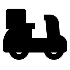 shipping and delivery solid icon