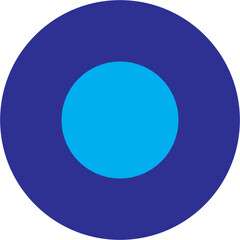 Blue Geometry Abstract