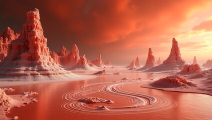 Red Planet Landscape