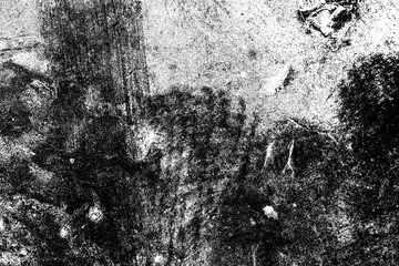 Grunge background is black and white. Abstract monochrome background